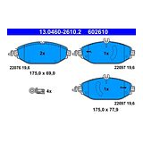ATE Brake Pad Set 13.0460-2610.2 – photo 2