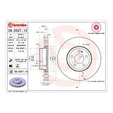 Brembo Brake Disc Set (2 pcs) 09.D527.13 – photo 2