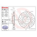 Brembo Brake Disc Set (2 pcs) 09.B913.11 – photo 2