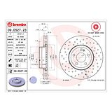 Brembo Brake Disc Set (2 pcs) 09.D527.23 – photo 2