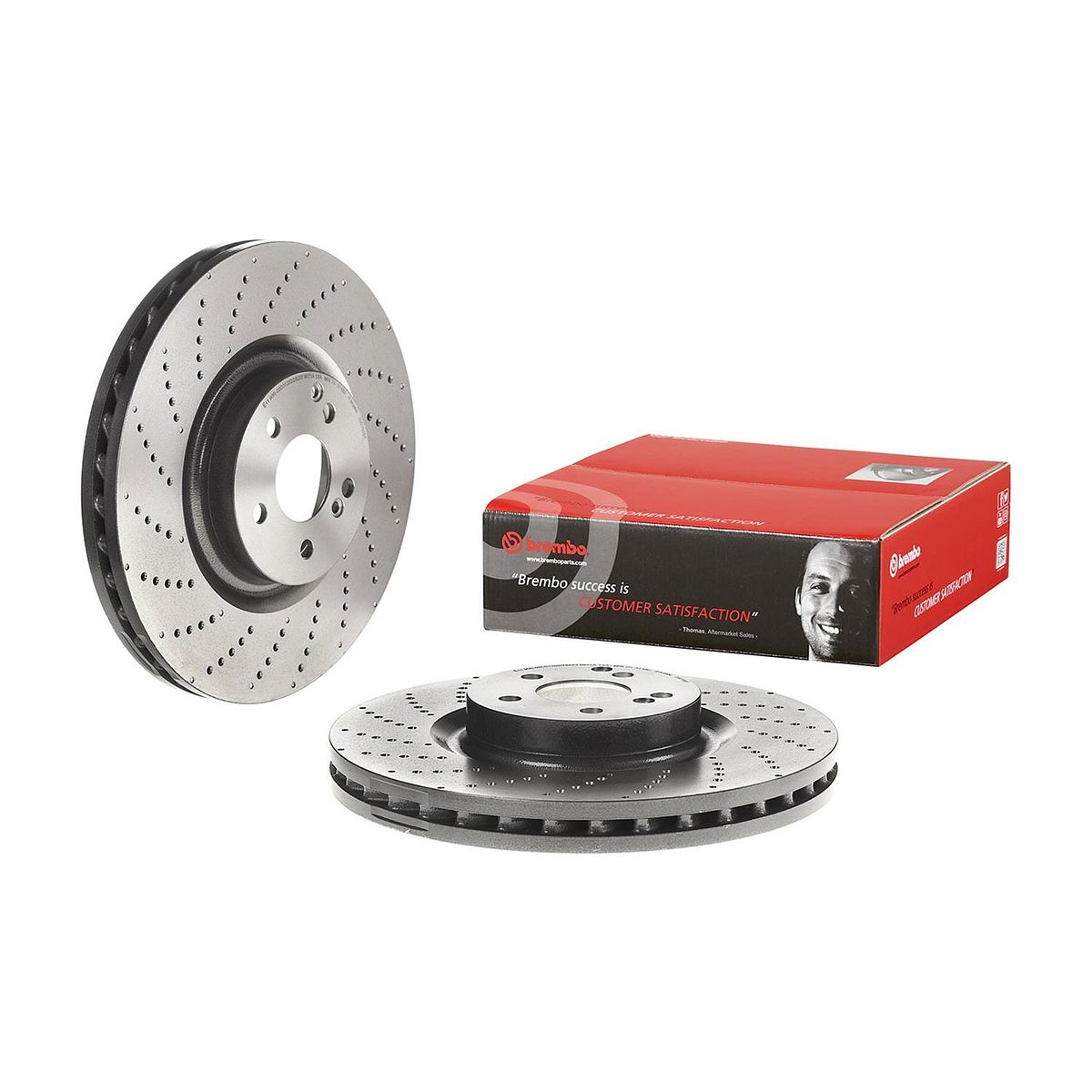 Brembo Brake Disc Set (2 pcs) 09.B769.51