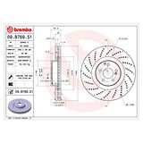 Brembo Brake Disc Set (2 pcs) 09.B769.51 – photo 2