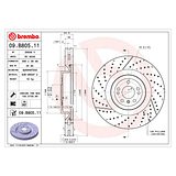 Brembo Brake Disc Set (2 pcs) 09.B805.11 – photo 2