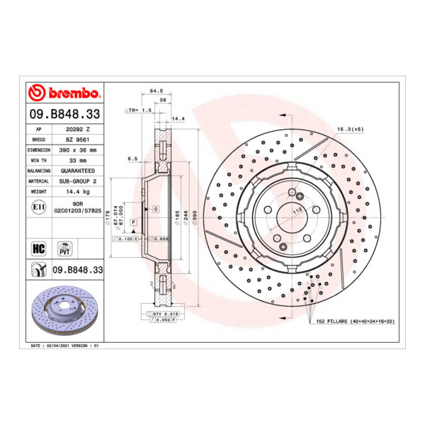 brembo 09 b848 33 technical brembo 09 b848 33 technical
